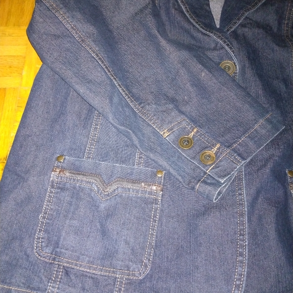 AE Sport size 24 Classy Ladies Jean Jacket - Picture 2 of 5